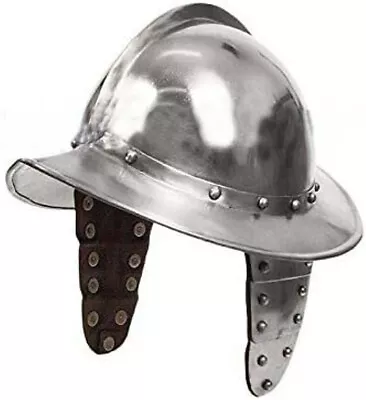 Steel Morion Helmet Knight Helmet LARP Viking Battle • $72.13