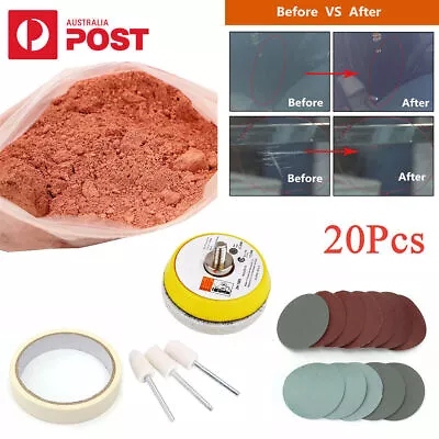 20Pcs Deep Scratch Remover Glass Polishing Kit Cerium Oxide Powder AU Stock • $22.16