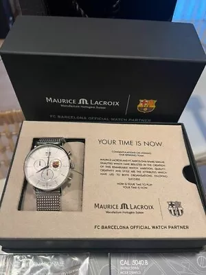 Maurice Lacroix Barcelona Collaboration Rare Men's Watch From Japan • $1363