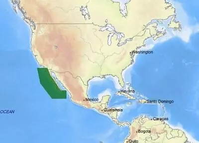 C-MAP NA-B701 NT C-Card Electronic Chart Map Mazatlan MX To San Diego CA • $78.95