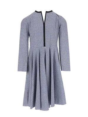 MARNI Blue Long-Sleeve Skater Dress Size IT 38 /UK 6 RRP £990 • £90