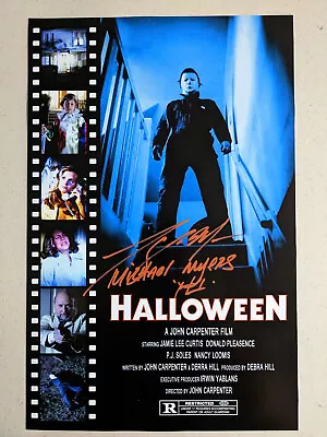 TONY MORAN Signed 11x17 Movie Poster HALLOWEEN Michael Myers Autograph C • $61.62