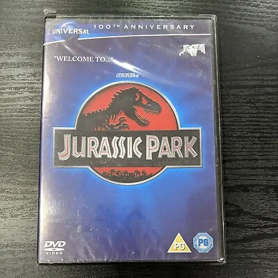 Jurassic Park (UK DVD Steven Spielberg Dinosaurs Brand New & Sealed) • £2