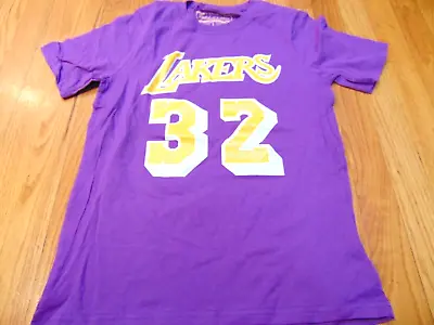 Mitchell & Ness Nba Los Angeles Lakers Magic Johnson Jersey T-shirt Youth L • $13.94