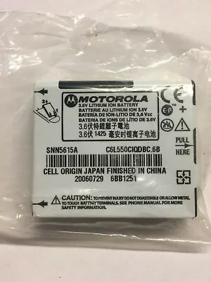 LOT OF 37 OEM MOTOROLA SNN5615A BATTERIES FOR Motorola V710/E815 XT  • $21.77