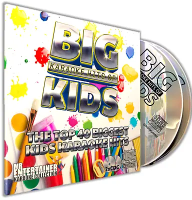 Kids Karaoke. Mr Entertainer Big Hits Double CD+G/CDG Disc Set. Children's Songs • £12.95
