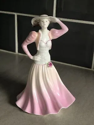 Coalport Figurine Celebration Time By John Bromley 1990 Hand Decorated 14cm Tall • £8