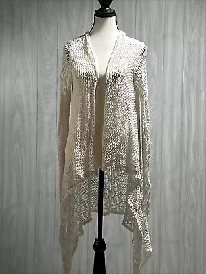 Mossimo Open Knit Open Front Cardigan Size Medium • $8.37