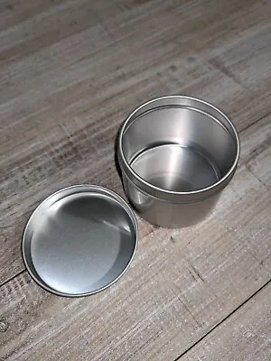48pcs Empty Aluminium Candle Tins With Lids • £19.50