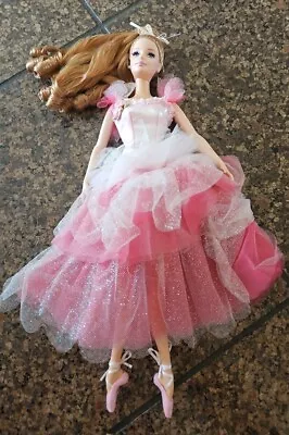 Barbie Flower Ballerina Nutcracker 12  Mattel Doll • $14.99