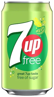 7up SUGAR FREE Lemon & Lime 24 X 330ml Cans • £18.99