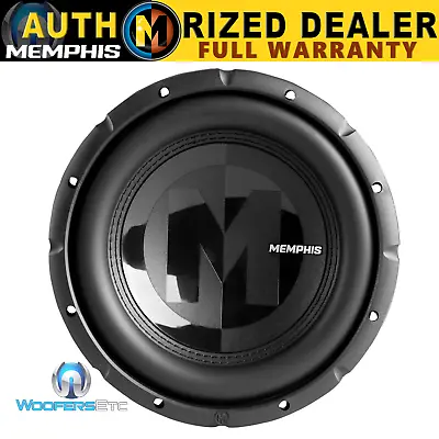 $149.95 • Buy Memphis Audio Prx1024 10  Sub 600w Max 4-ohm 2-ohm Subwoofer Bass Speaker New