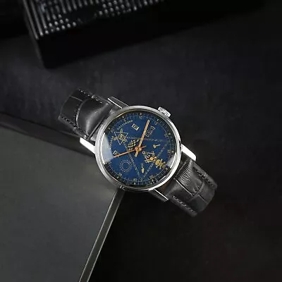 Mens Watch Masonic Mechanical Vintage USSR Watch • $145