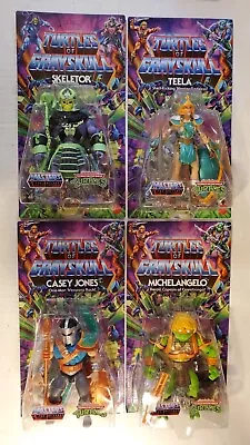 IN STOCK Masters Of The Universe Turtles Of Grayskull WAVE 3 Action Figures  • $189.99