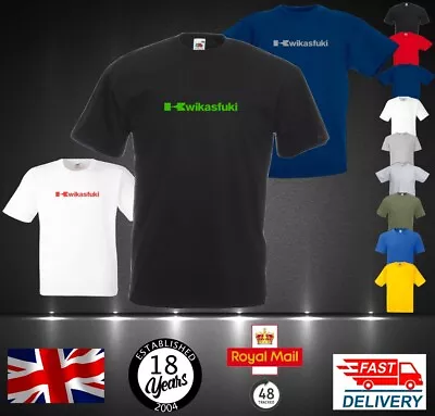 Kwikasfuki T-shirt Motorbike T-shirt For KAWASAKI Motorbike Zx Kx Ninja • £11.99