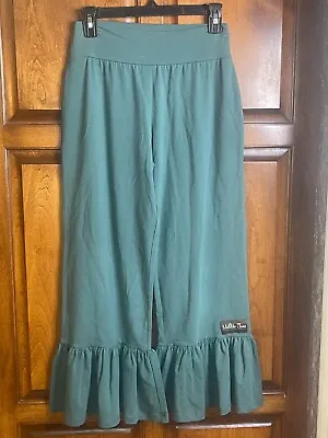 NWT Women's Matilda Jane Big Ruffle Sea Pine Pants Size M MJ-222 • $30