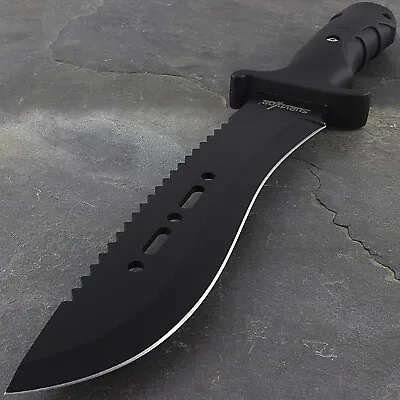 12  SURVIVOR TACTICAL COMBAT BOWIE HUNTING KNIFE Survival Military Fixed Blade • $8.95