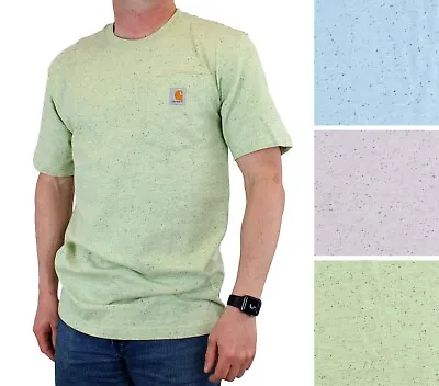 Carhartt Men's T-Shirt Loose Fit Limited Edition Colors Single Pocket Cotton Tee • $24.99