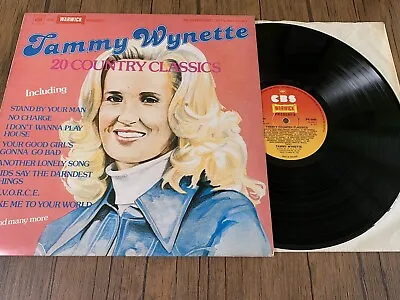 Tammy Wynette  20 Country Classics  12” Vinyl Record  Stand By Your Man • £5.99