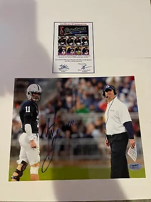 MATT MCGLOIN SIGNED PENN STATE 8x10 W/ OBRIEN NITTANY LIONS FROM SIGNING W/COA   • $45