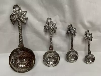 Ganz Palm Tree Silver Measuring Spoons  • $15