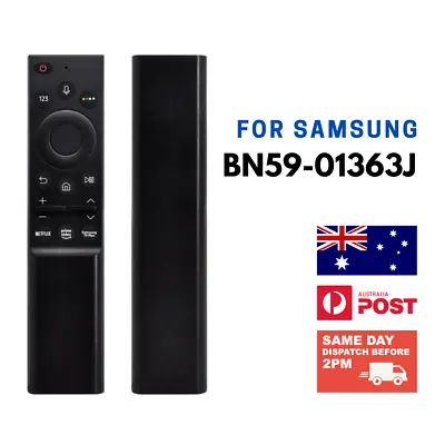 For SAMSUNG TV UE75AU8005KXXC Replacement Voice Bluetooth Remote Control • $49.99