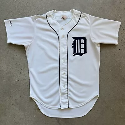 Vintage Detroit Tigers Rawlings MLB Baseball Jersey • $40