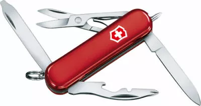 NEW In Box Victorinox Swiss Army 58mm Knife MIDNITE MANAGER  53751 White Led • $62