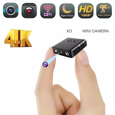 4K Full HD 1080P Mini Cam XD Night Vision Camera IR-CUT Motion Detection • $17.09