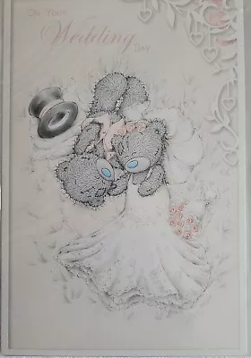 6 X9  On Your Wedding Day Card Me To You Tatty Teddy • £3.95