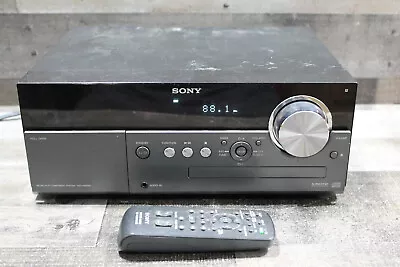 Sony HCD-MX500i Desktop Micro System CD MP3 AUX IPOD DOCK With Remote Base Only • $52.26