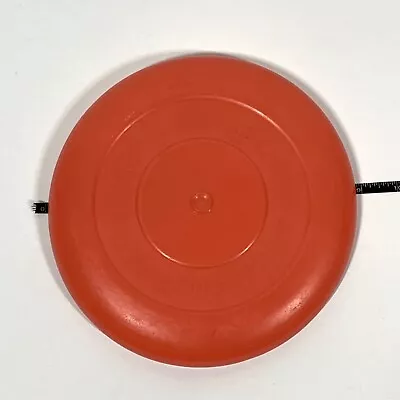 Vintage 80s Burger Chef Orange Promotional Frisbee 9” Diameter • $9.99