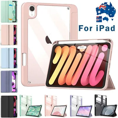 $21.99 • Buy Shockproof Smart Cover Case For IPad 10th 9th 8th 7th 6th Gen Air 4 Pro 11 12.9 
