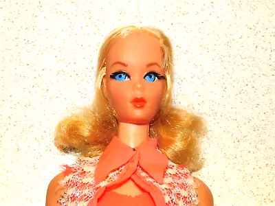 Barbie:  VINTAGE Blonde NAPE CURL TALKING BARBIE Doll! • $115