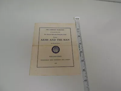 1928 Amherst (College) Masquers With The Mount Holyoke Dramatic Club • $20