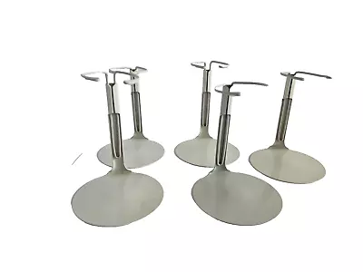 Doll Stands Set Of 5  Metal For Dolls  To 7 Inches KAISER Adjustable Height • $13.95