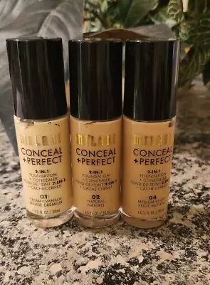 Milani Conceal + Perfect 2-In-1 Foundation - You Choose. • $10.49