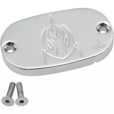 Carl Brouhard Designs - LF-0010-C - Rear Master Cylinder Cover Lefty - Chrome • $49.99