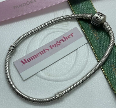 $41.80 • Buy PANDORA Bracelet With Clasp 19cm 590702 Authentic Ale 925