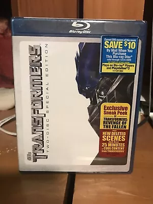 Transformers (Two-Disc Special Edition) (Blu-ray 2007) Brand New! • $4.95