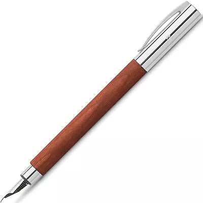 Faber Castell Pearwood Ambition Medium Fountain Pen (148180) • £106.09