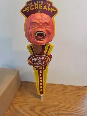 Magic Hat Punkin Scream Beer Figure Tap Handle Bar Pub New VERMONT • $49.99