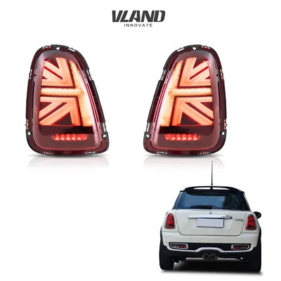 VLAND RED LED Tail Lights For 2007-13 Mini Cooper R56/R57/R58 Rear Lamps • $370.99