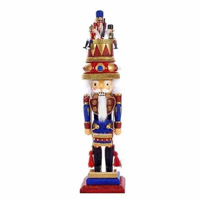 Kurt S Adler Collectibles And Figurines Multi-Color 20  Music Box Hat Nutcracker • $108.40