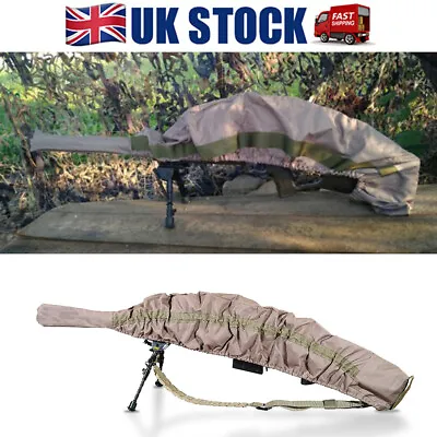 Tactical Rifle Shotgun Cover Case Polyester Silicone Treated Gun Bag Hunting UK • £14.79