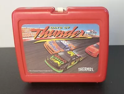 Vintage 90s Thermos Days Of Thunder Lunch Box • $9.99