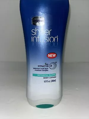 Vaseline Sheer Infusion Botanical Blend Body Lotion 6.8 Fl Oz New • $13.99