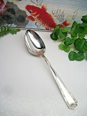 R.  Wallace  1835  Silver  LOUVRE  Silverplate  Solid Serving Spoon  1914 • $15.98