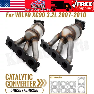For 2007-2010 Volvo XC90 3.2L Exhaust Manifold Catalytic Converter 5H62-57/56 • $145.85