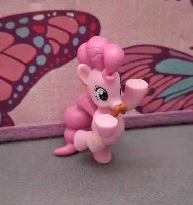 My Little Pony G4 Silly Faces Pinkie Pie Mini Figure With Mustache • £8